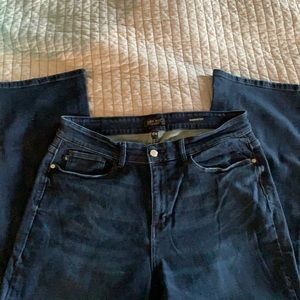 Judy Blue - Slim Boot Cut jeans. Size 18W.  Dark indigo.